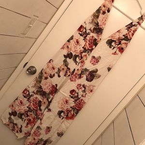 LPA floral jumpsuit xs